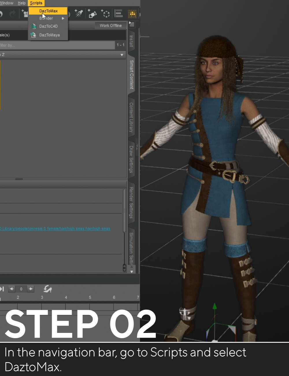 Daz to 3ds Max Bridge | Daz 3D