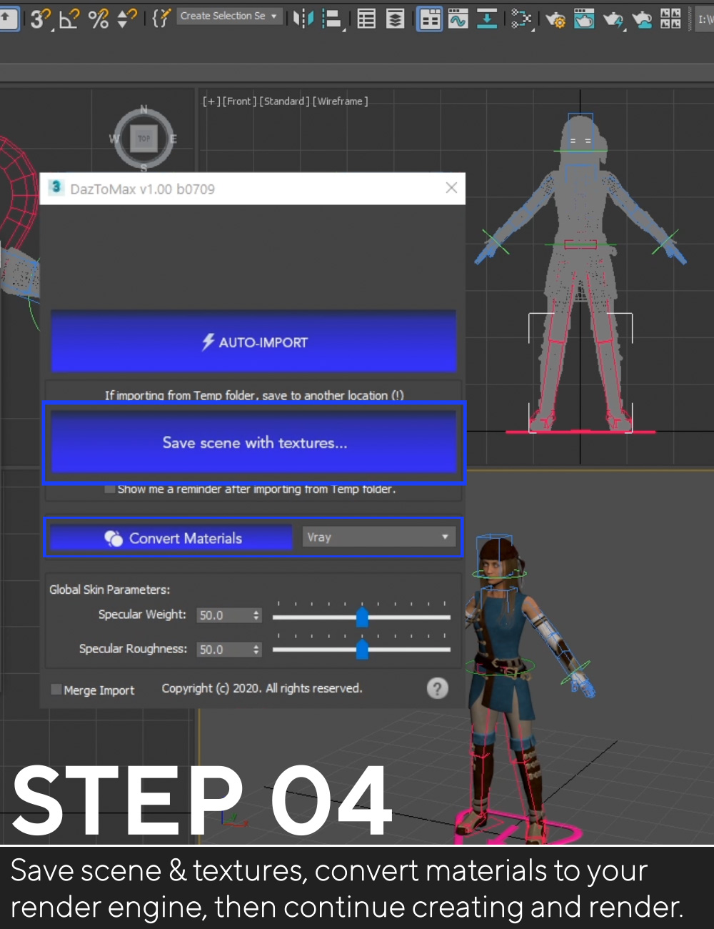 Daz to 3ds Max Bridge | Daz 3D