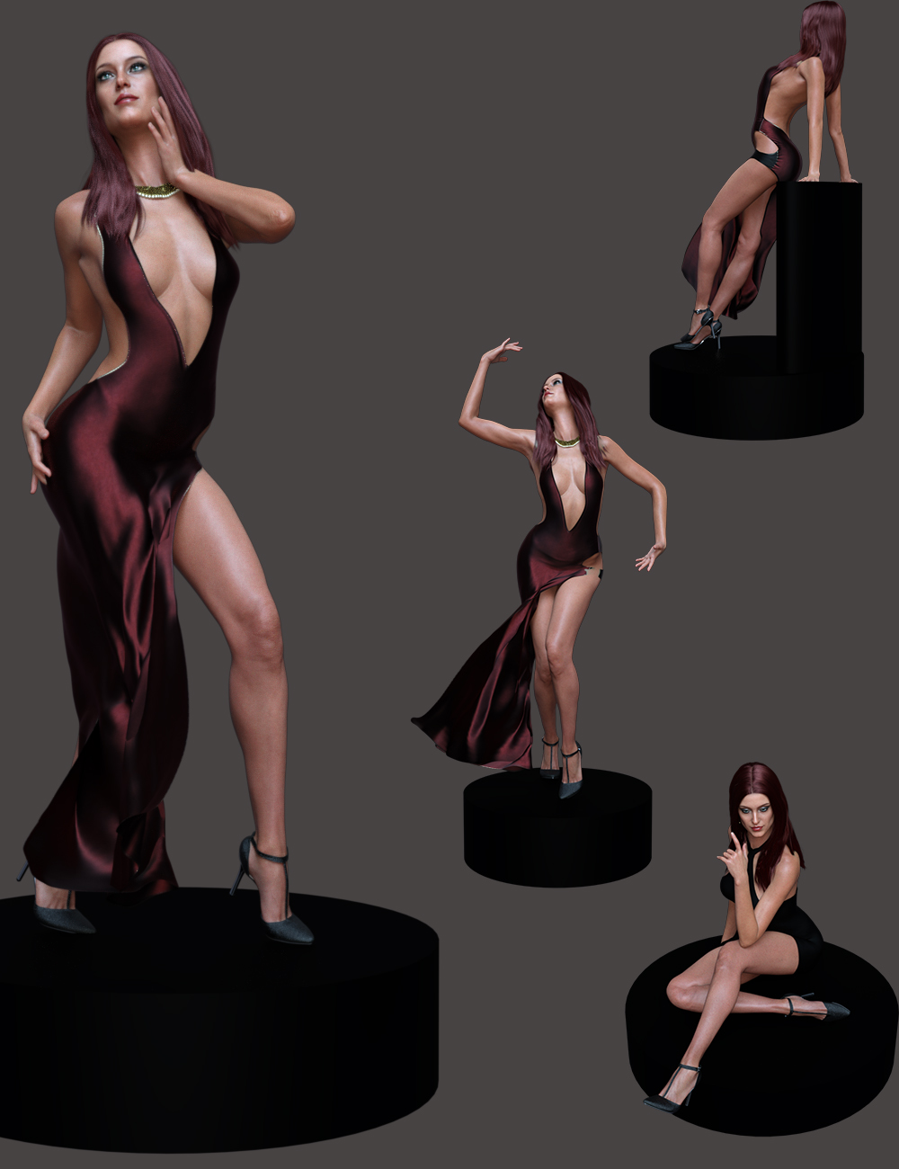 Elegance Poses for Genesis 8 Female by: Ensary, 3D Models by Daz 3D