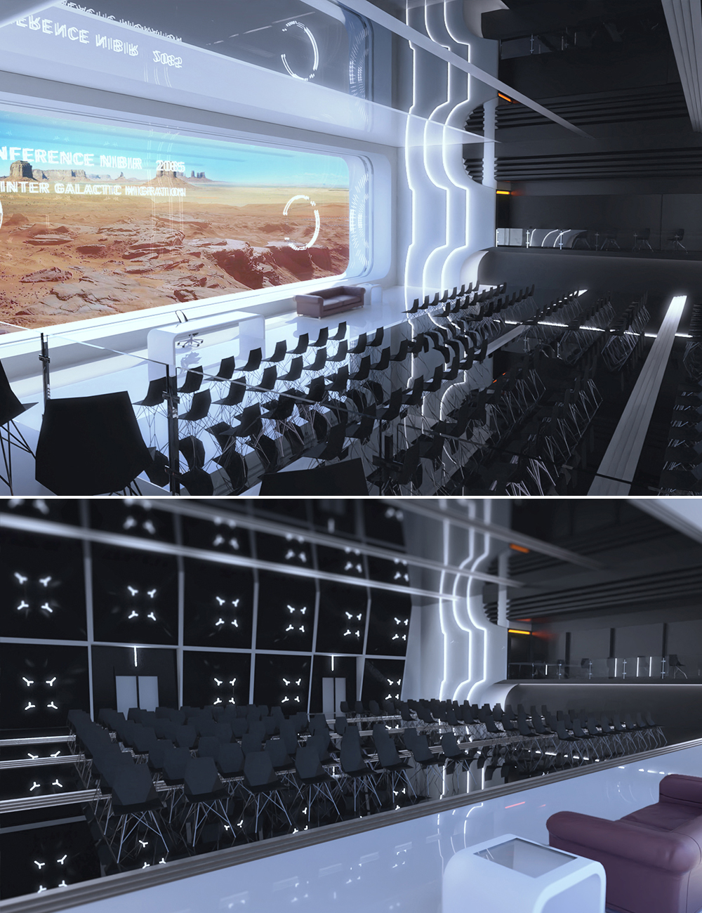 Nibir Auditorium by: Digitallab3D, 3D Models by Daz 3D