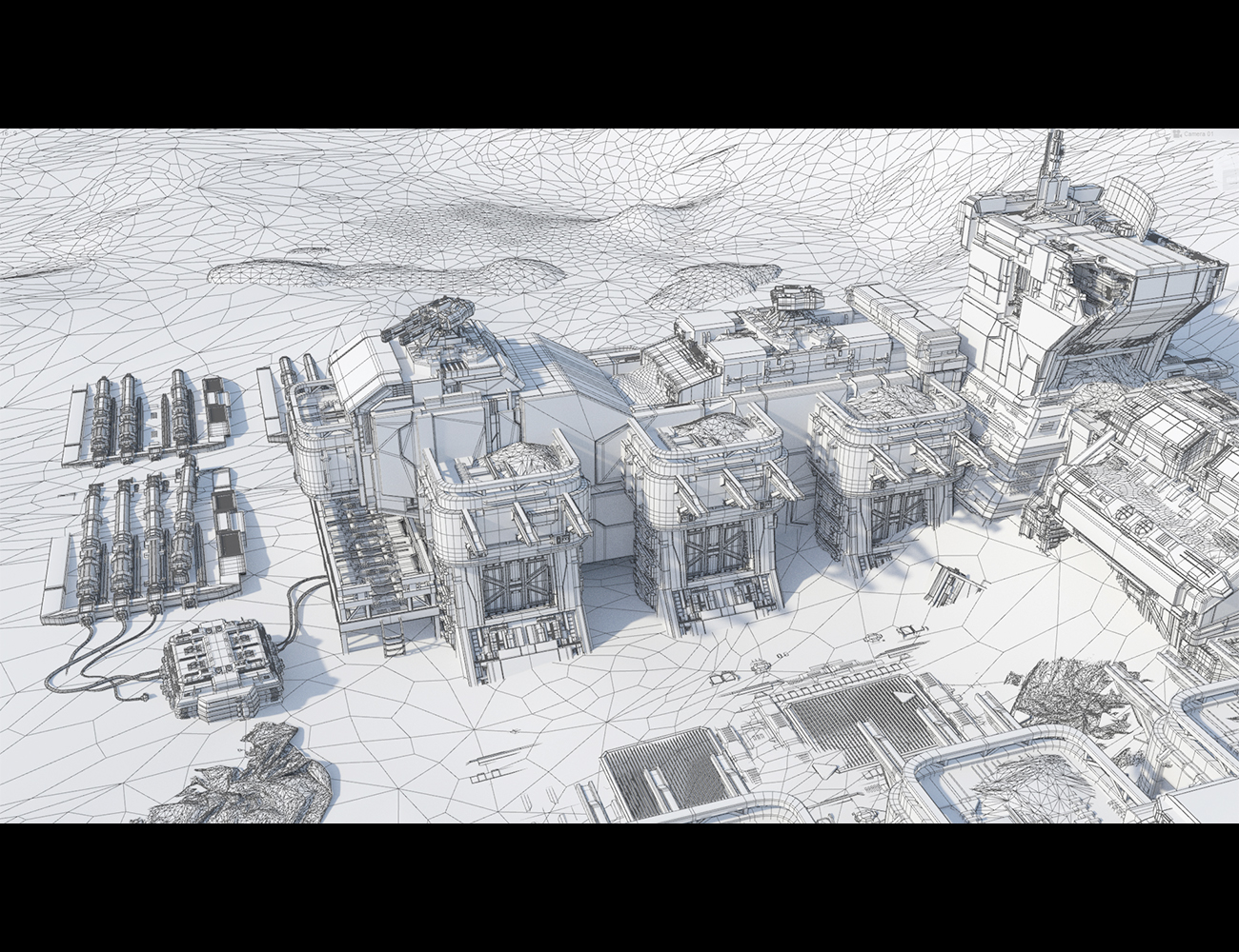 Sci-Fi Abandoned Outpost by: Polish, 3D Models by Daz 3D