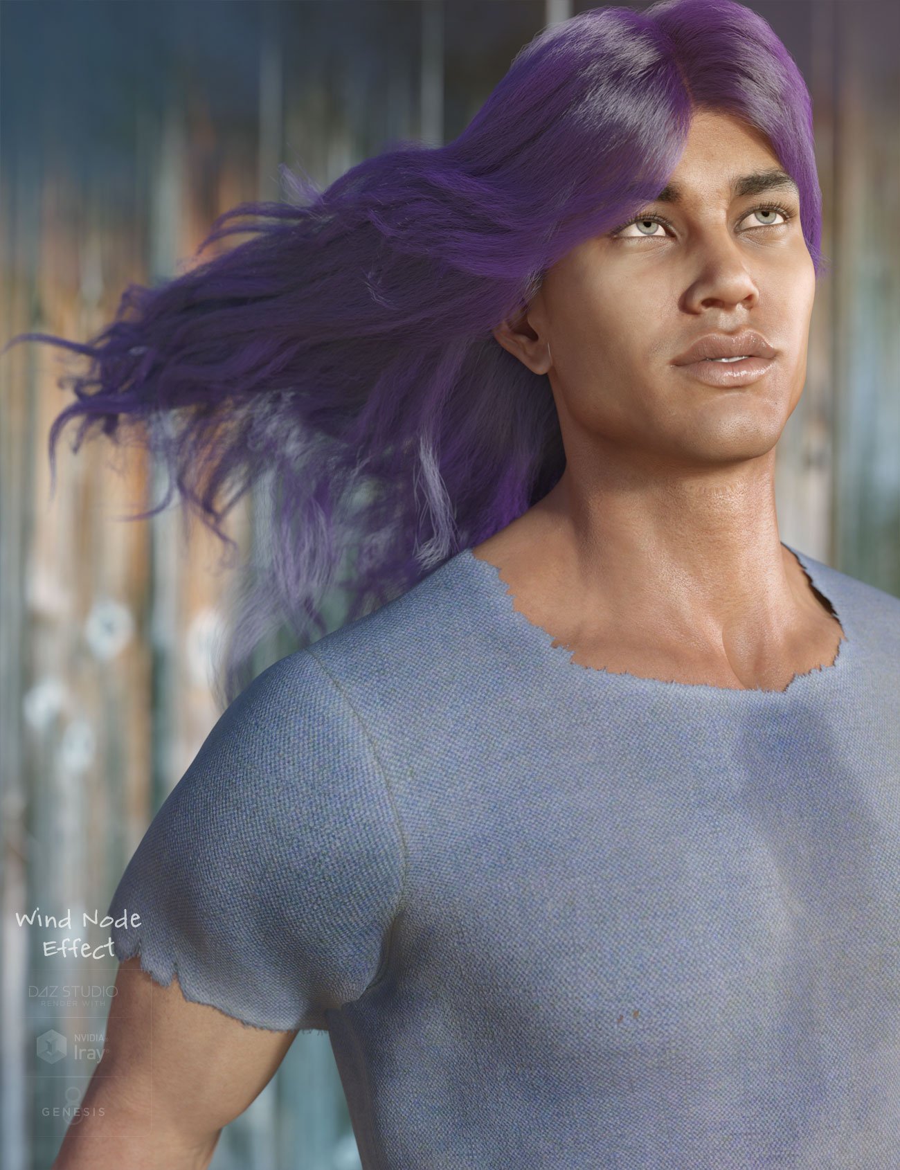 dForce Ezra Hair for Genesis 8 dForce Ezra Hair for Genesis 8 by: AprilYSH, 3D Models by Daz 3D