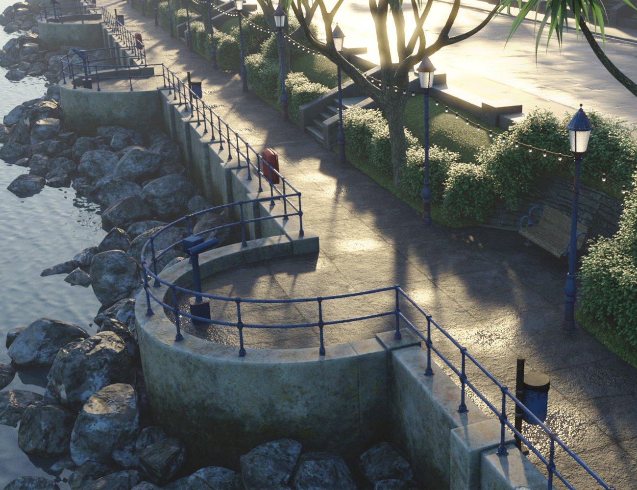 Along the Prom Along the Prom by: Predatron, 3D Models by Daz 3D