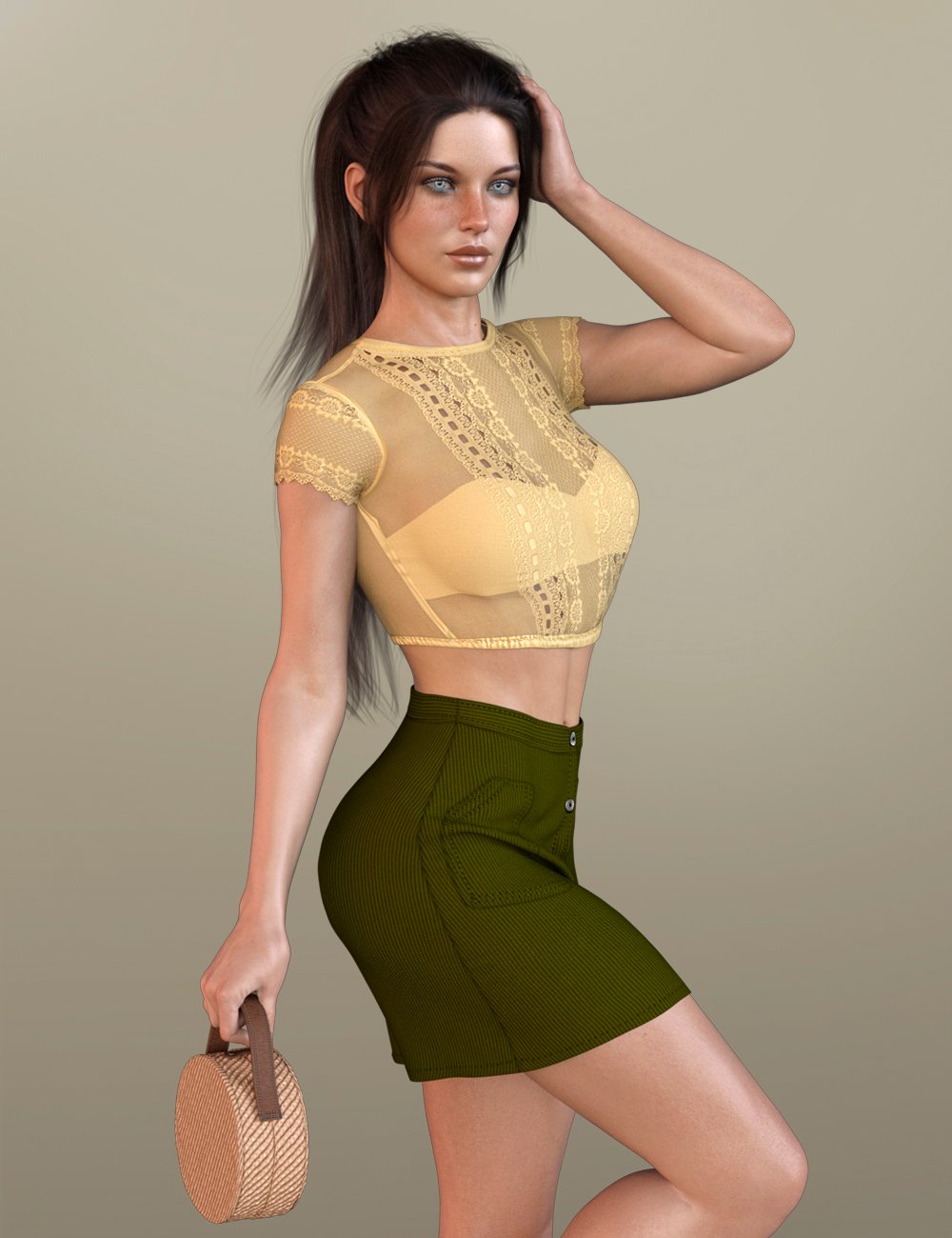 X-Fashion Delicate Touch Outfit for Genesis 8 Female(s) by: xtrart-3d, 3D Models by Daz 3D