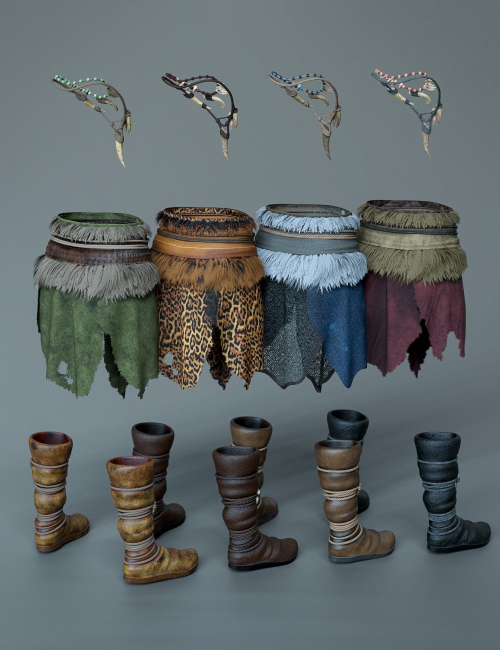 dForce Cimmerian Outfit Textures dForce Cimmerian Outfit Textures by: Moonscape GraphicsSade, 3D Models by Daz 3D