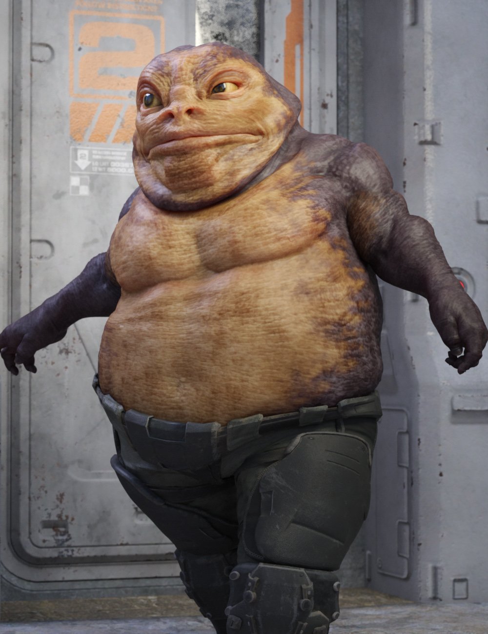 Sluggo for Bullwarg HD Sluggo for Bullwarg HD by: RawArt, 3D Models by Daz 3D