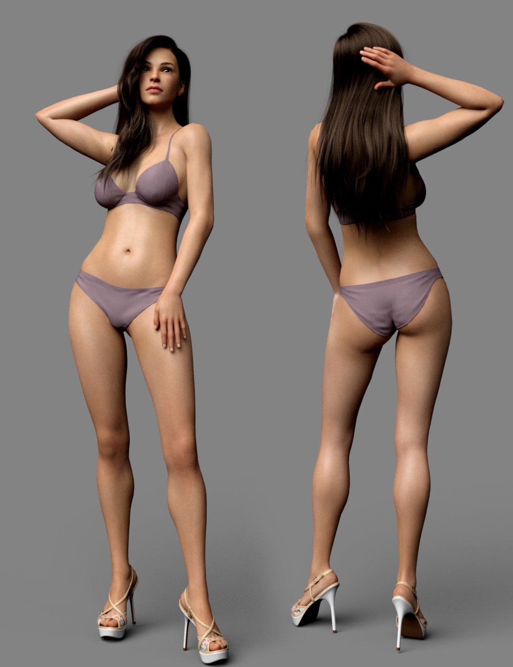Veronique HD for Genesis 8 Female by: Mousso, 3D Models by Daz 3D