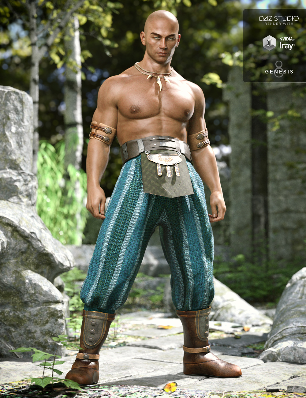 Lion Clan Outfit Textures by: Moonscape GraphicsSadeShox-Design, 3D Models by Daz 3D