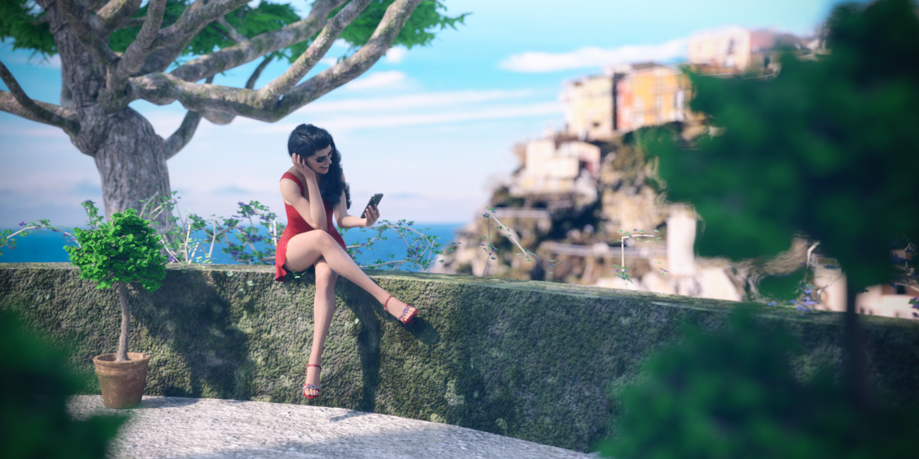 Mediterranean Getaway Mediterranean Getaway by: Dreamlight2 create HB, 3D Models by Daz 3D