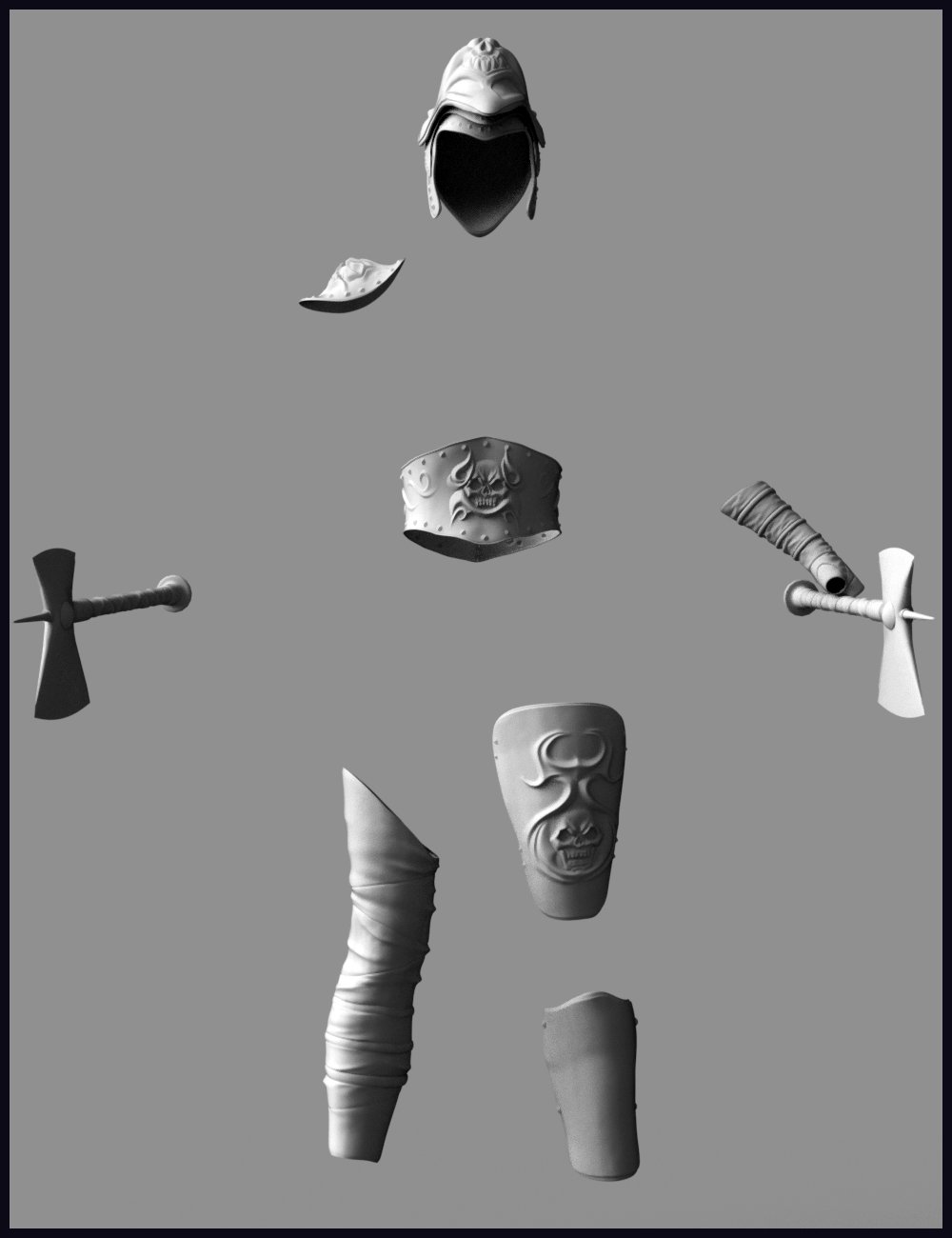 Accessories and Weapons HD for Morphea Set Accessories and Weapons HD for Morphea Set by: Nathy Design, 3D Models by Daz 3D