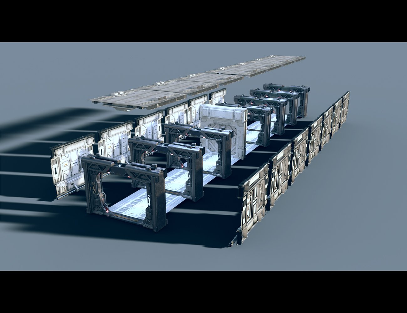 Sci-Fi Reactor Corridor Sci-Fi Reactor Corridor by: Polish, 3D Models by Daz 3D