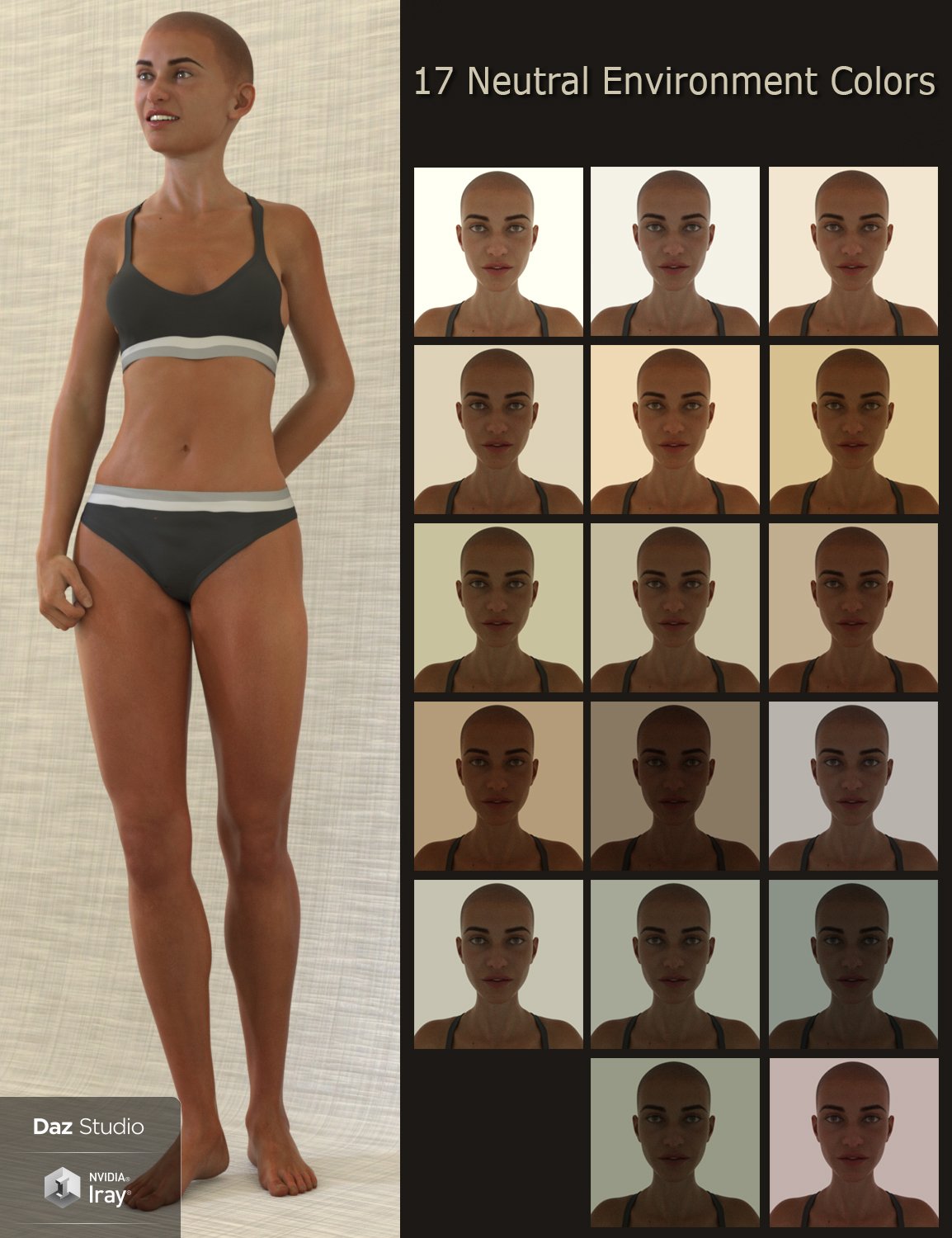Artistic Lighting Kit: Rembrandt Lights Artistic Lighting Kit: Rembrandt Lights by: Quixotry, 3D Models by Daz 3D