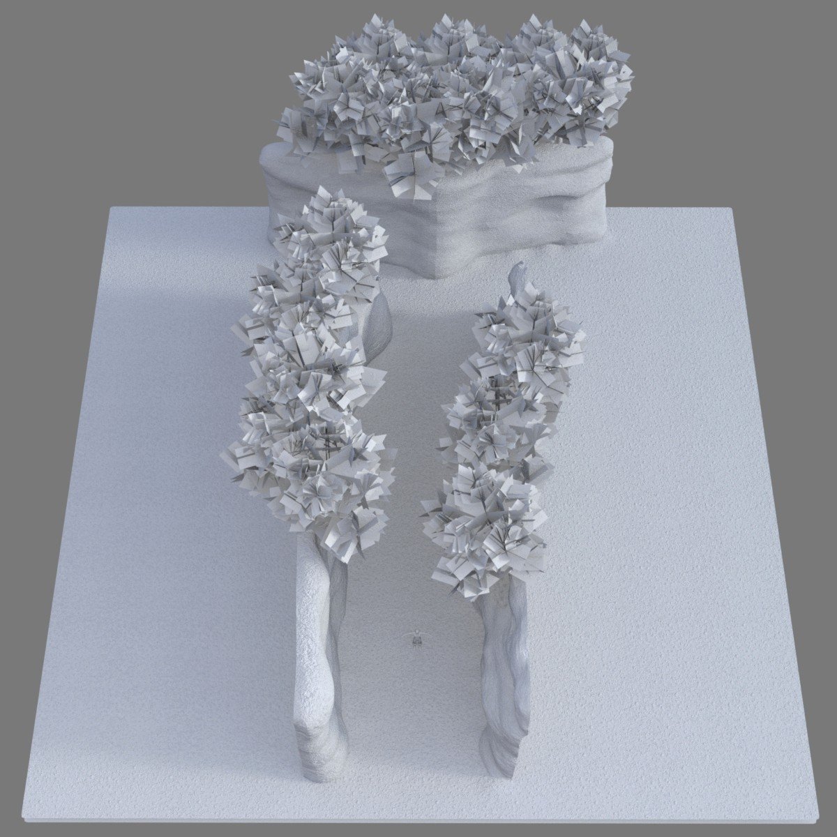 Path Between the Cliffs by: JeffersonAF, 3D Models by Daz 3D