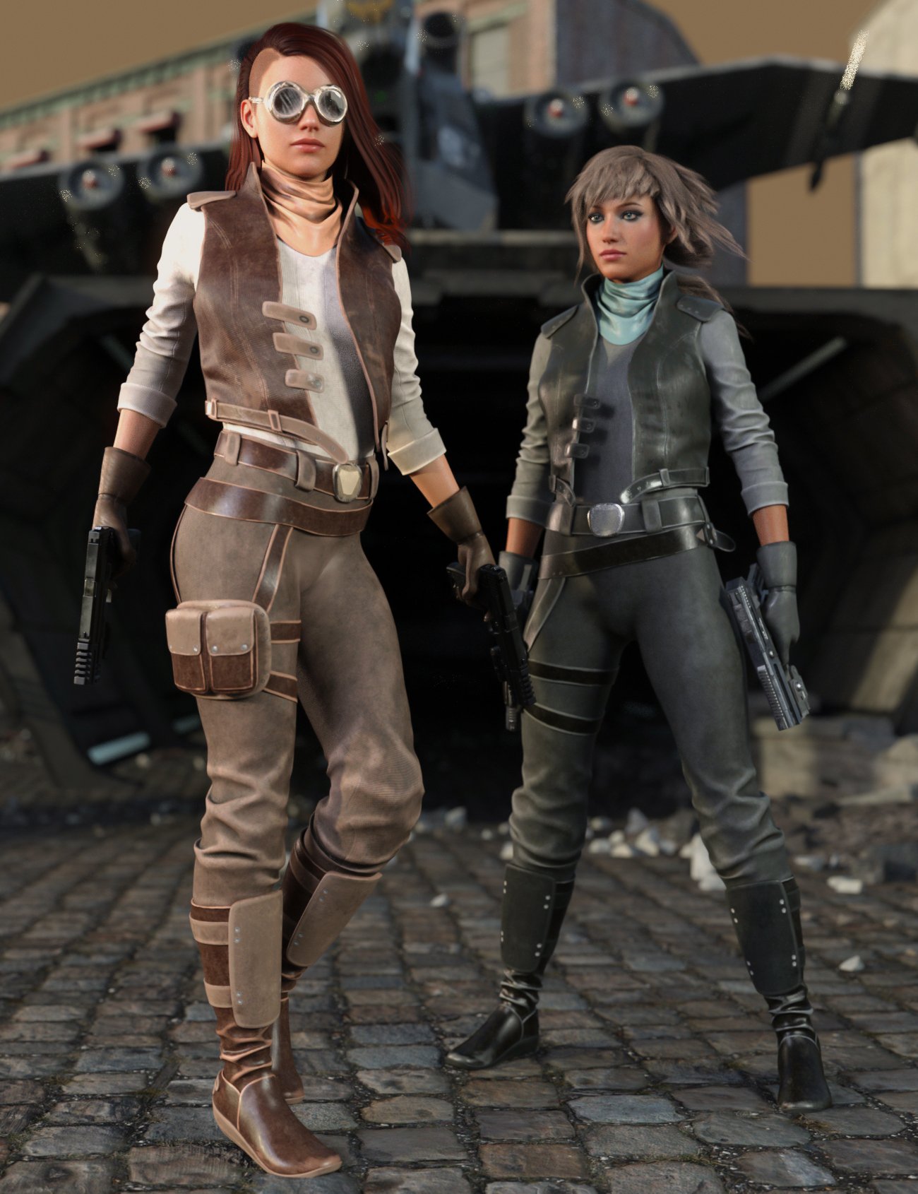 Sci-Fi Rebel Outfit for Genesis 8 Female(s) Sci-Fi Rebel Outfit for Genesis 8 Female(s) by: Yura, 3D Models by Daz 3D