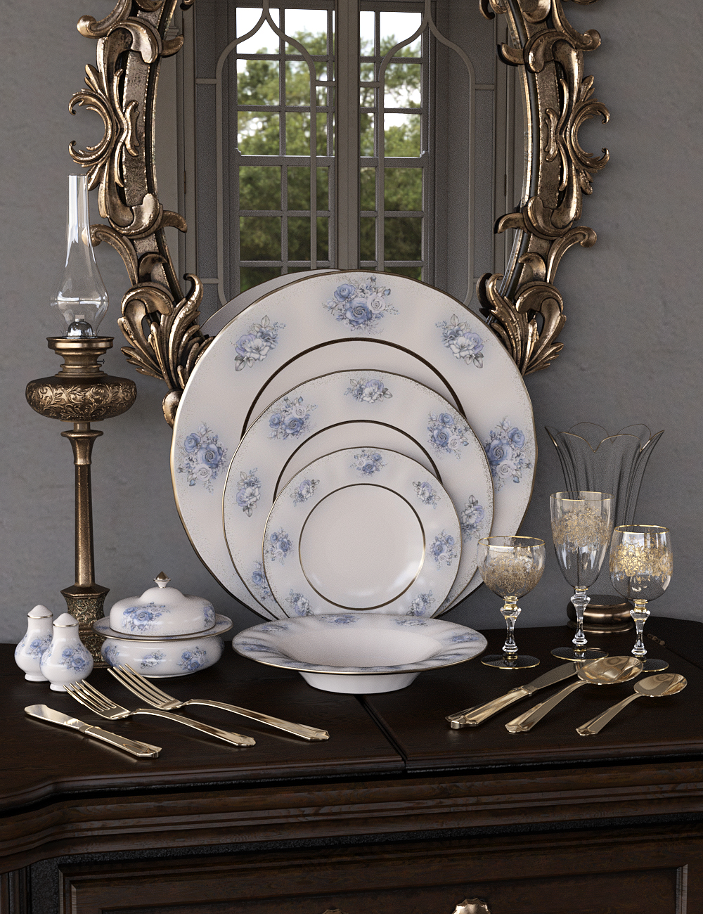 Patterns Vintage China 1 Iray Patterns Vintage China 1 Iray by: LaurieS, 3D Models by Daz 3D