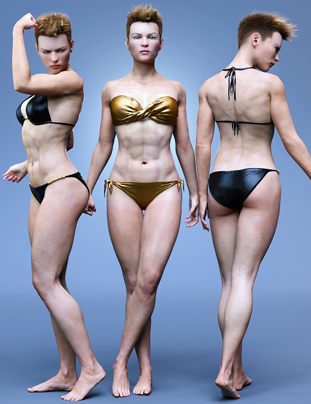 Kalei HD for Genesis 8 Female by: Kooki99, 3D Models by Daz 3D