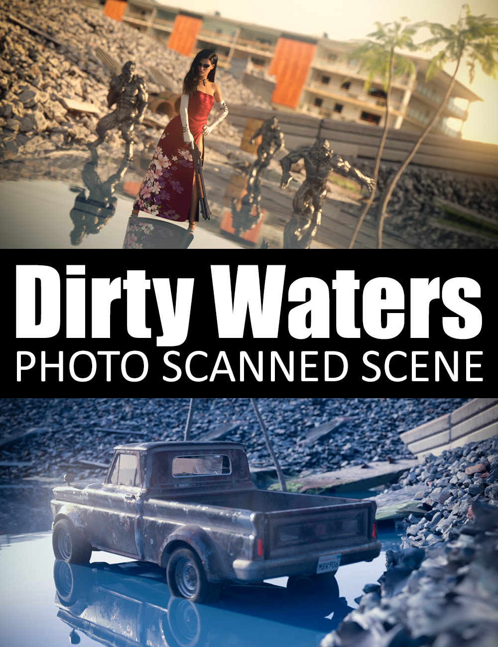 Dirty Waters - Photo Scanned Scene by: Dreamlight, 3D Models by Daz 3D