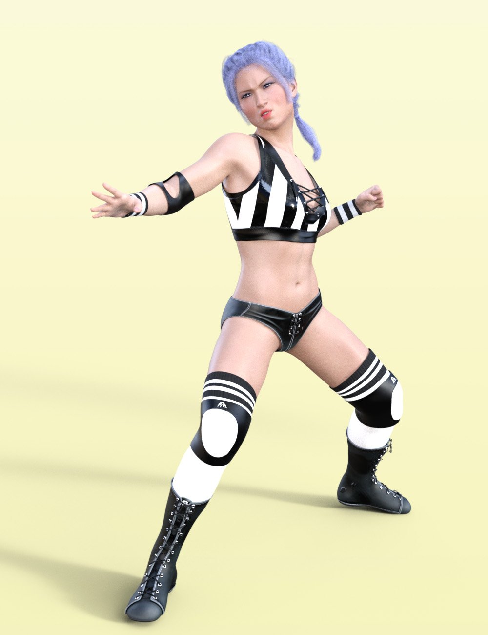 Wrestling Animations for Kayo 8 and Genesis 8 Female(s) by: ThreeDigital, 3D Models by Daz 3D
