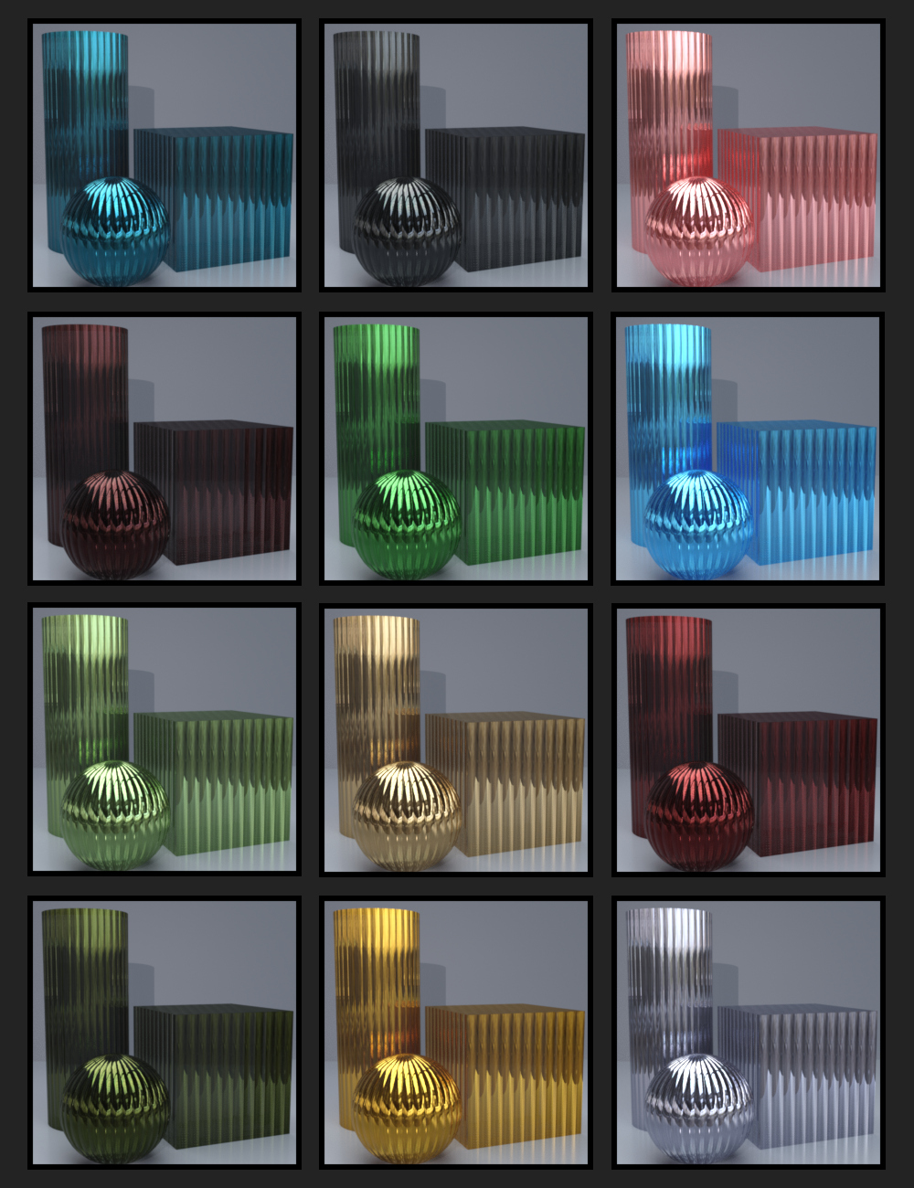 Architectural Glass Shader Presets for Iray by: Khory, 3D Models by Daz 3D
