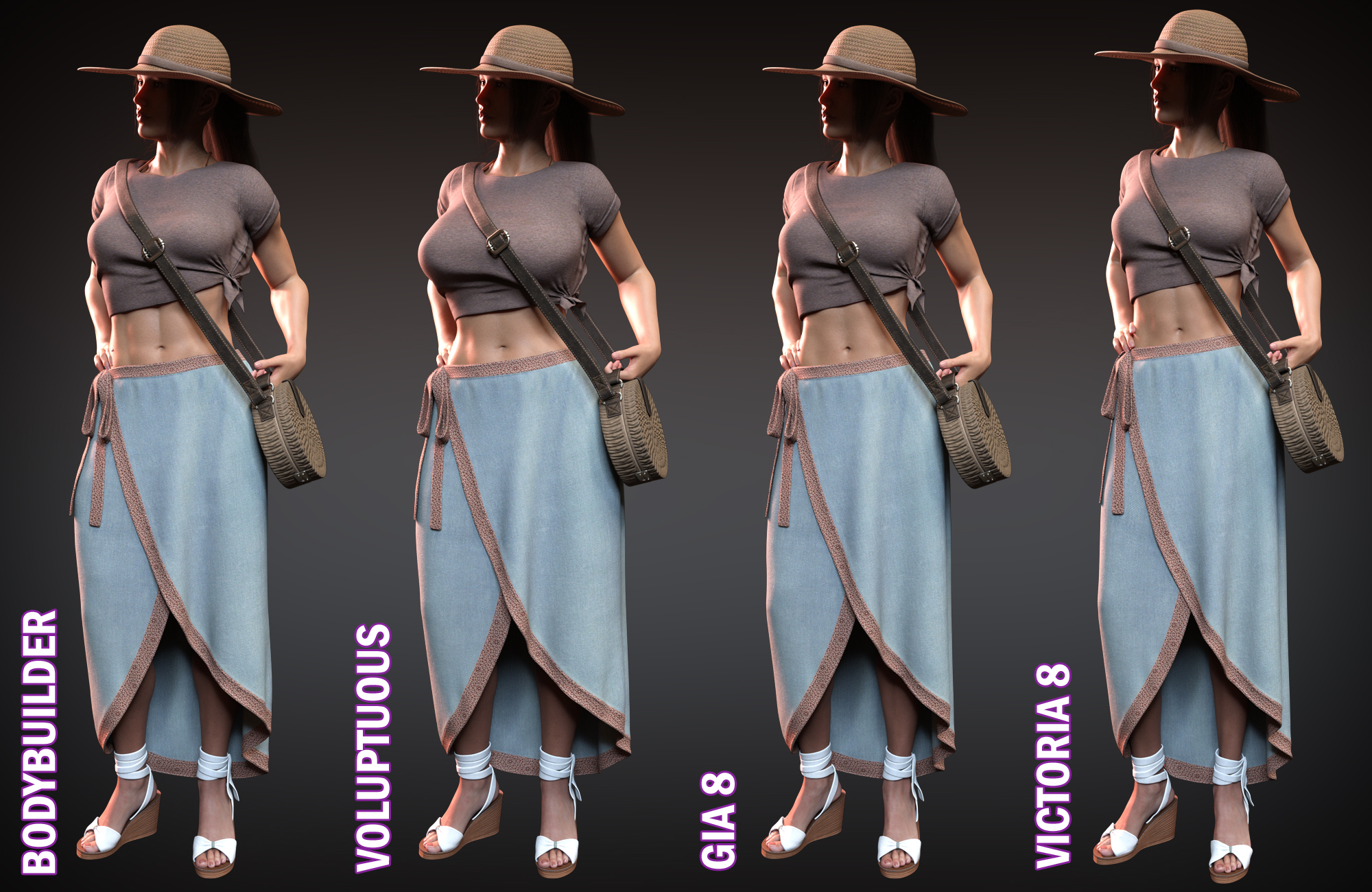 It s Always Summer Outfit For Genesis 8 Females Daz 3D