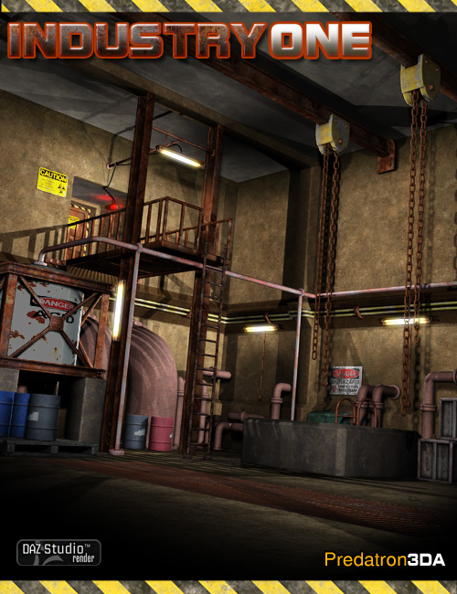 Industry One by: Predatron, 3D Models by Daz 3D