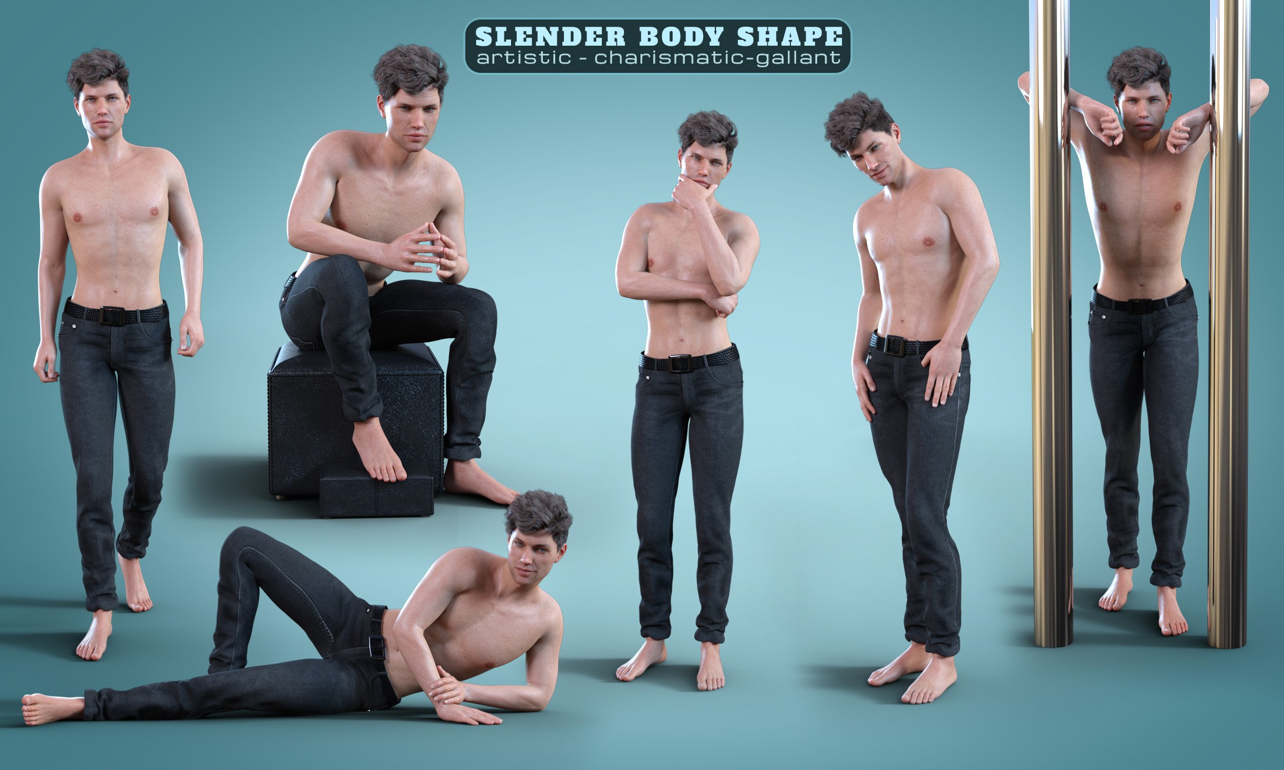Z All Male Energy Shapes and Pose Mega Set Z All Male Energy Shapes and Pose Mega Set by: Zeddicuss, 3D Models by Daz 3D