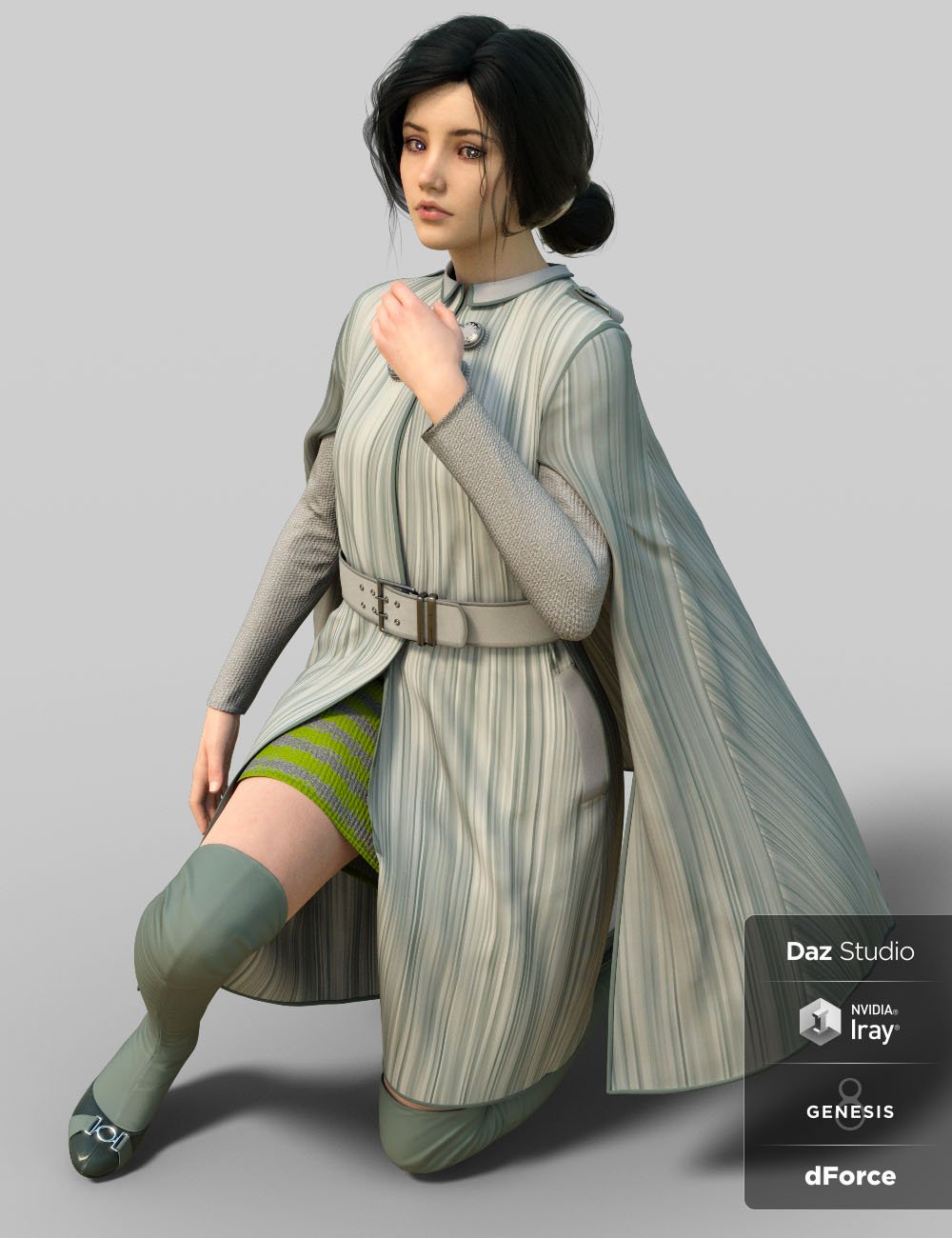 dForce MRB Outfit for Genesis 8 Female dForce MRB Outfit for Genesis 8 Female by: chungdan, 3D Models by Daz 3D