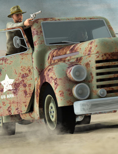 Pickup Truck by: , 3D Models by Daz 3D