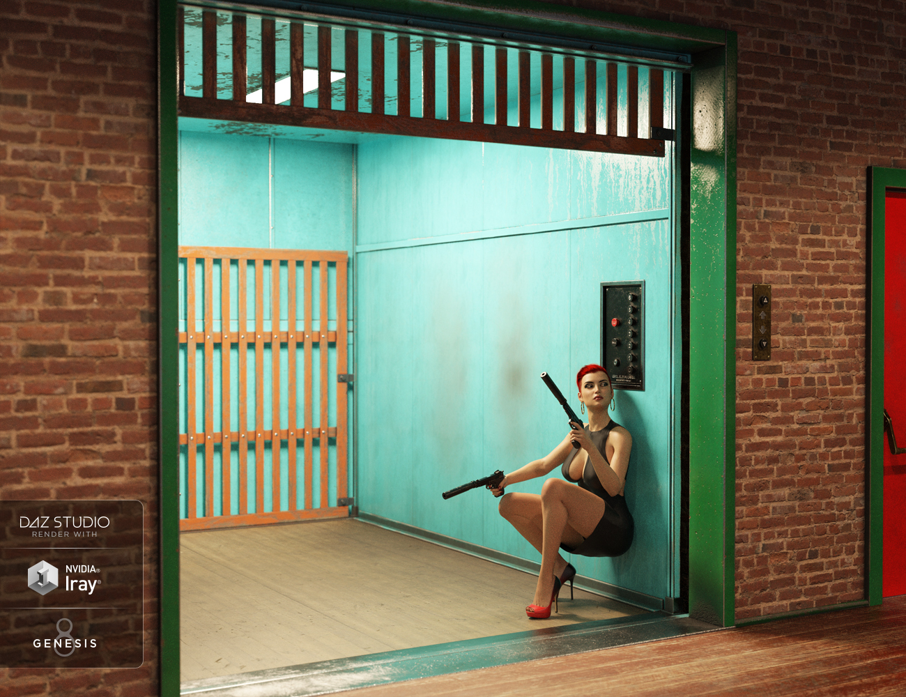Factory Loft Space Factory Loft Space by: Rascal3D, 3D Models by Daz 3D