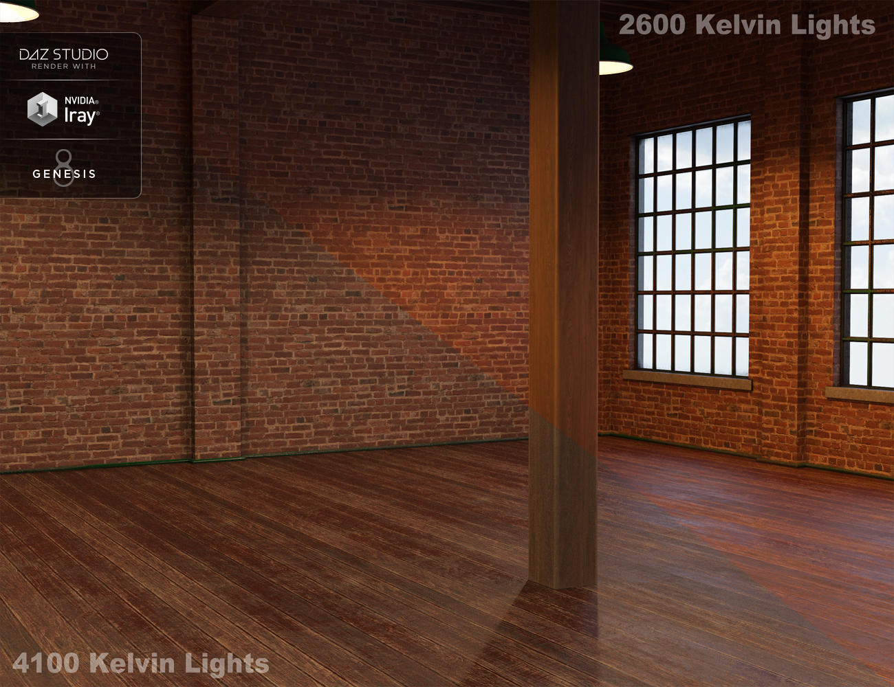 Factory Loft Space Factory Loft Space by: Rascal3D, 3D Models by Daz 3D