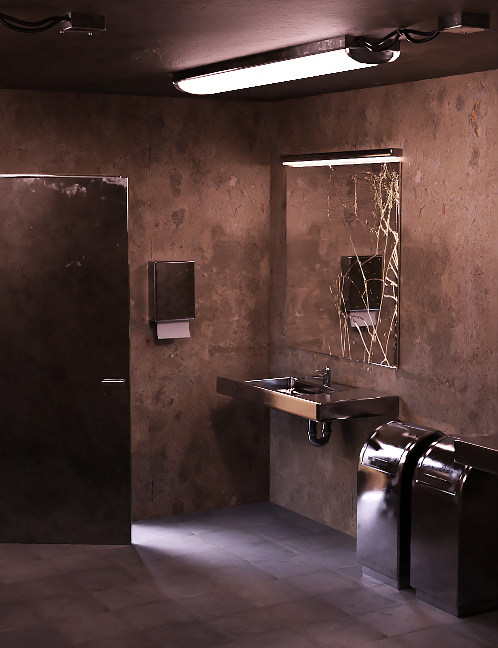 X3D Bathroom by: Xile3D, 3D Models by Daz 3D