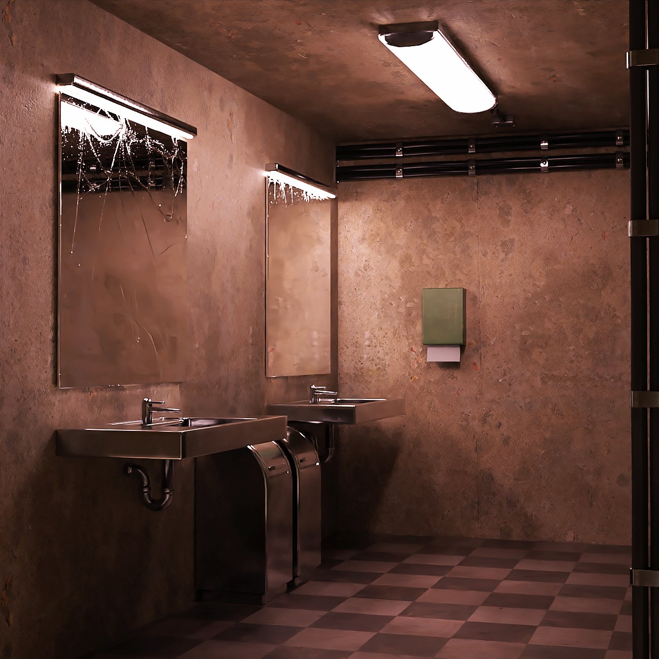 X3D Bathroom by: Xile3D, 3D Models by Daz 3D