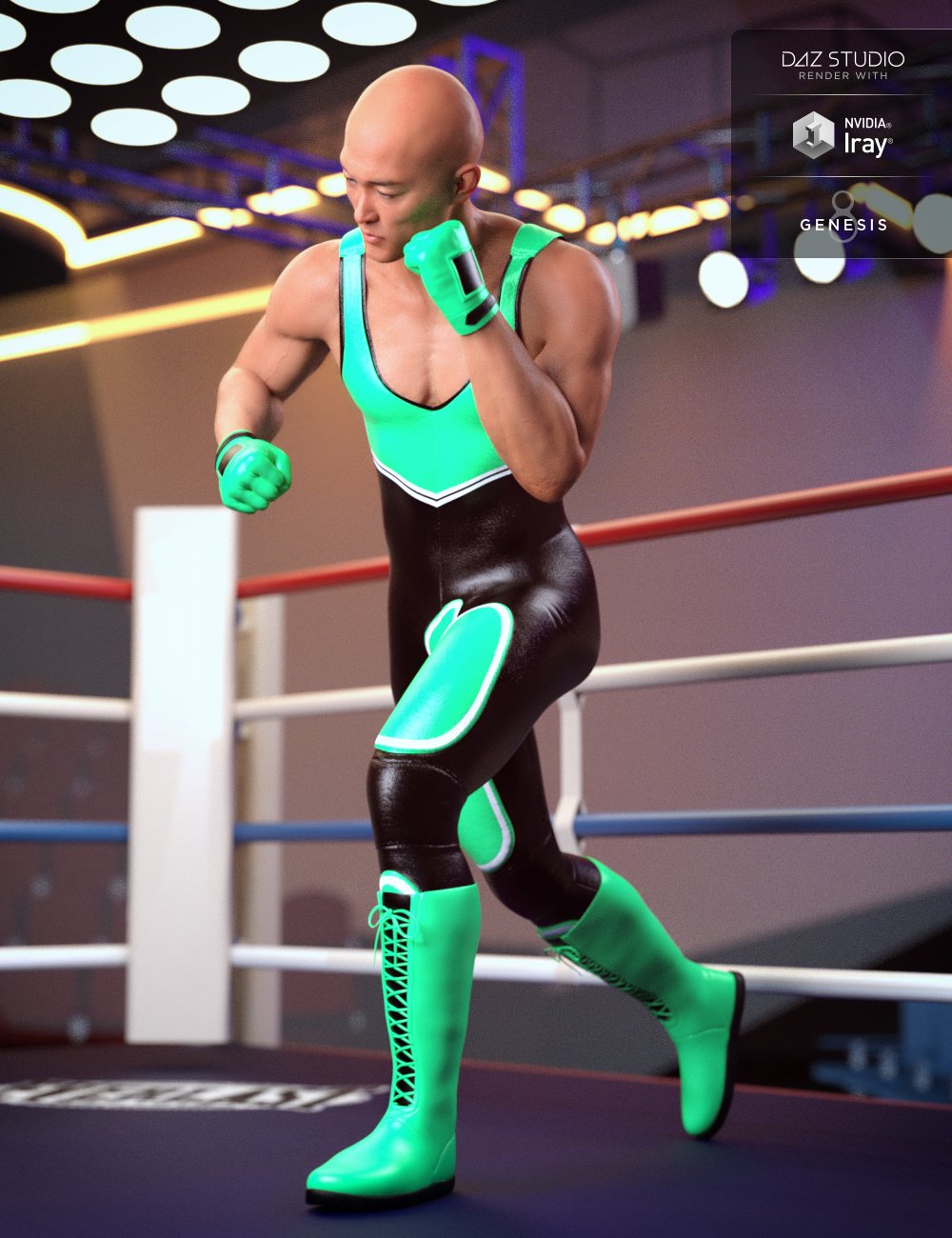 Invincible Wrestling Outfit Textures Invincible Wrestling Outfit Textures by: Moonscape GraphicsSade, 3D Models by Daz 3D