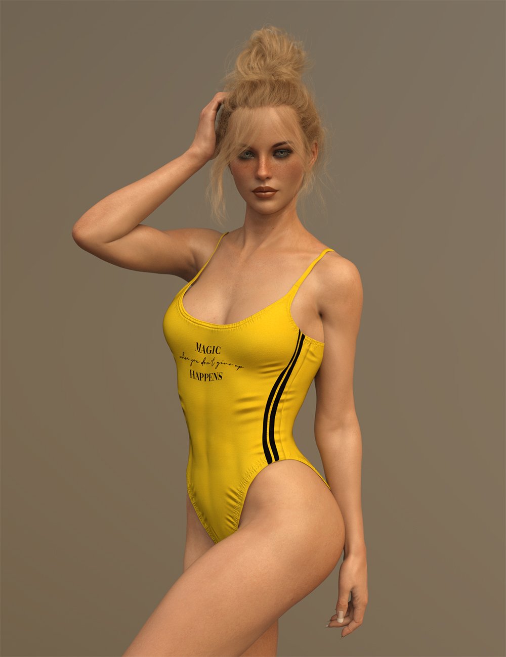 X-Fashion Inspire Bathsuit for Genesis 8 Female(s)