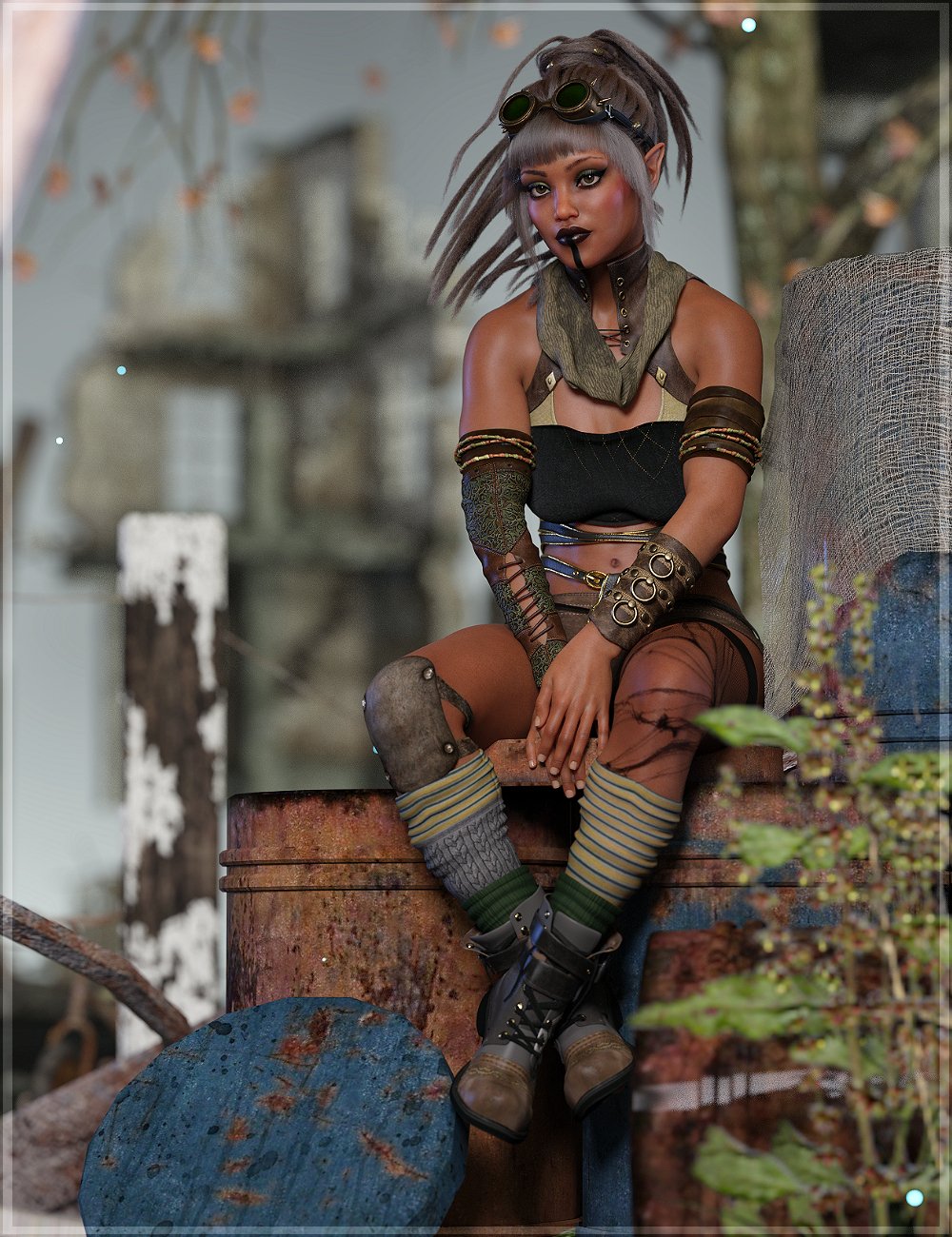 Zeline for Celani 8 for Genesis 3 and 8 Female by: AdieneVex, 3D Models by Daz 3D