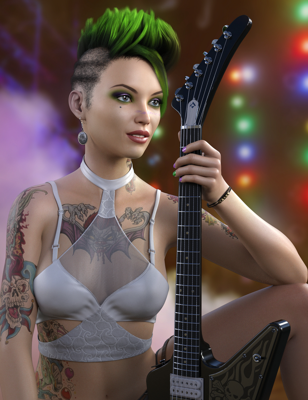 Ramone Hair for Genesis 8 Female(s) Ramone Hair for Genesis 8 Female(s) by: Propschick, 3D Models by Daz 3D