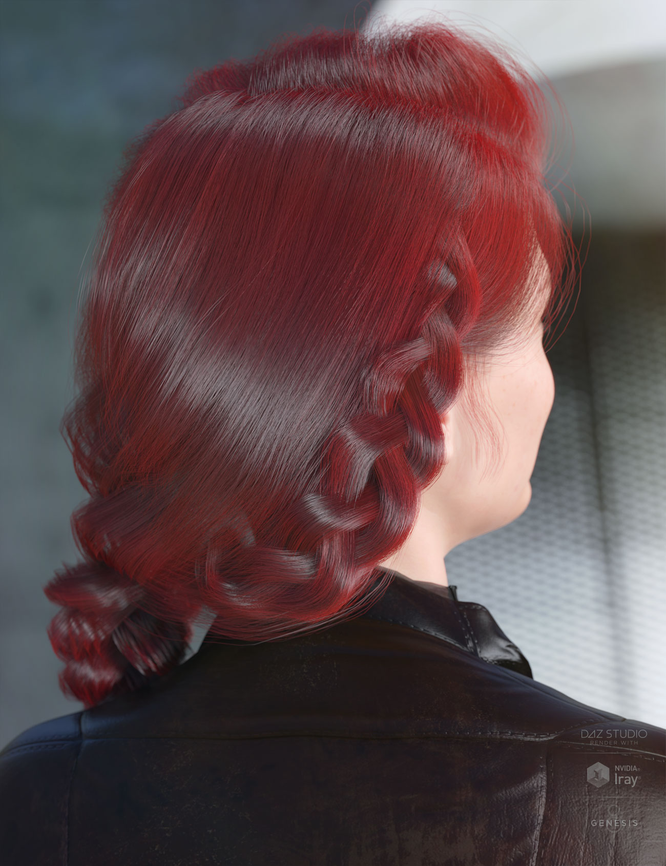dForce Tara Hair for Genesis 3 and 8 Female(s) by: Tristan Liu, 3D Models by Daz 3D