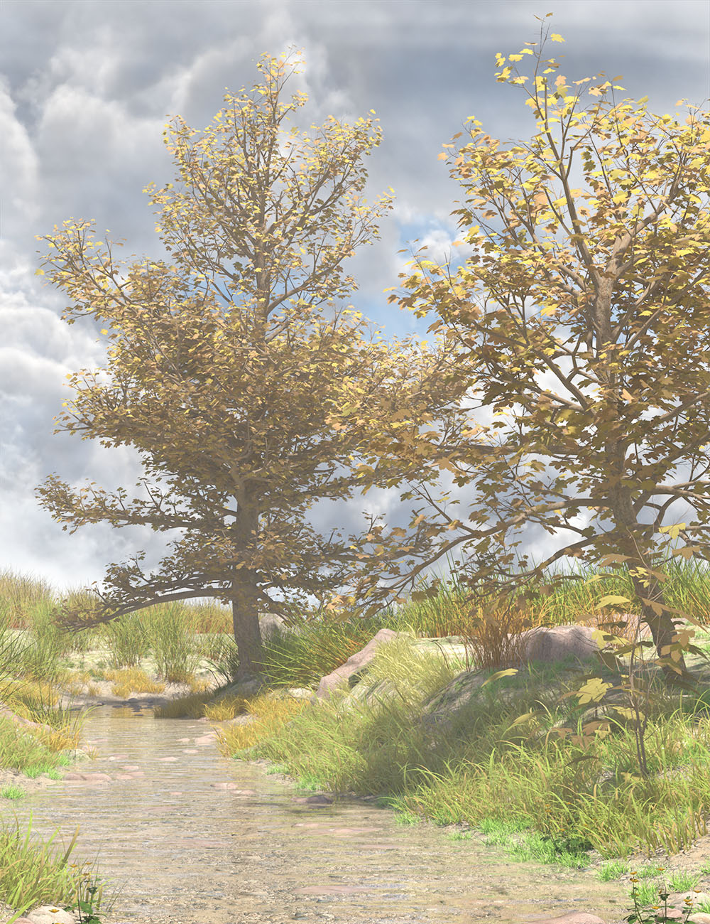 The Greenwood Vol 1 Sycamore Trees The Greenwood Vol 1 Sycamore Trees by: MartinJFrost, 3D Models by Daz 3D