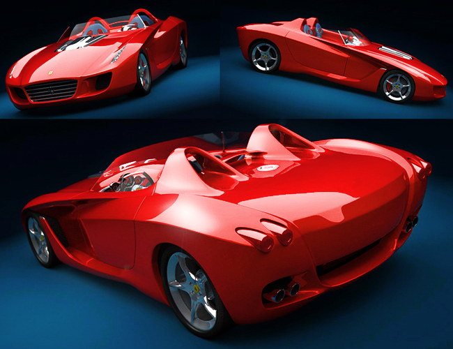 Red Spyder Concept (3DS Version) | Daz 3D