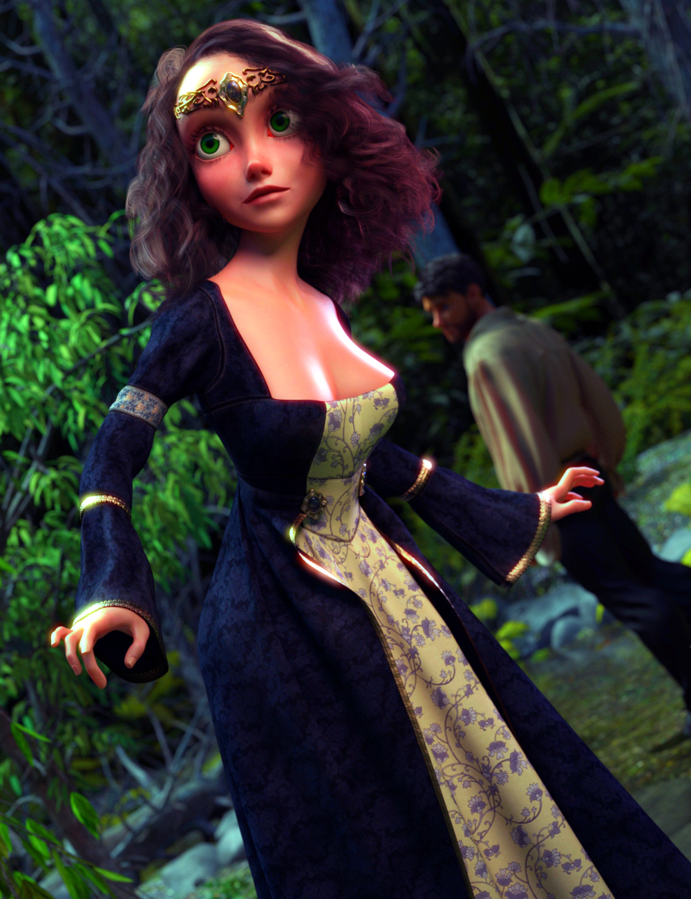 Toon Princess for Genesis 8 Female by: JoeQuick, 3D Models by Daz 3D