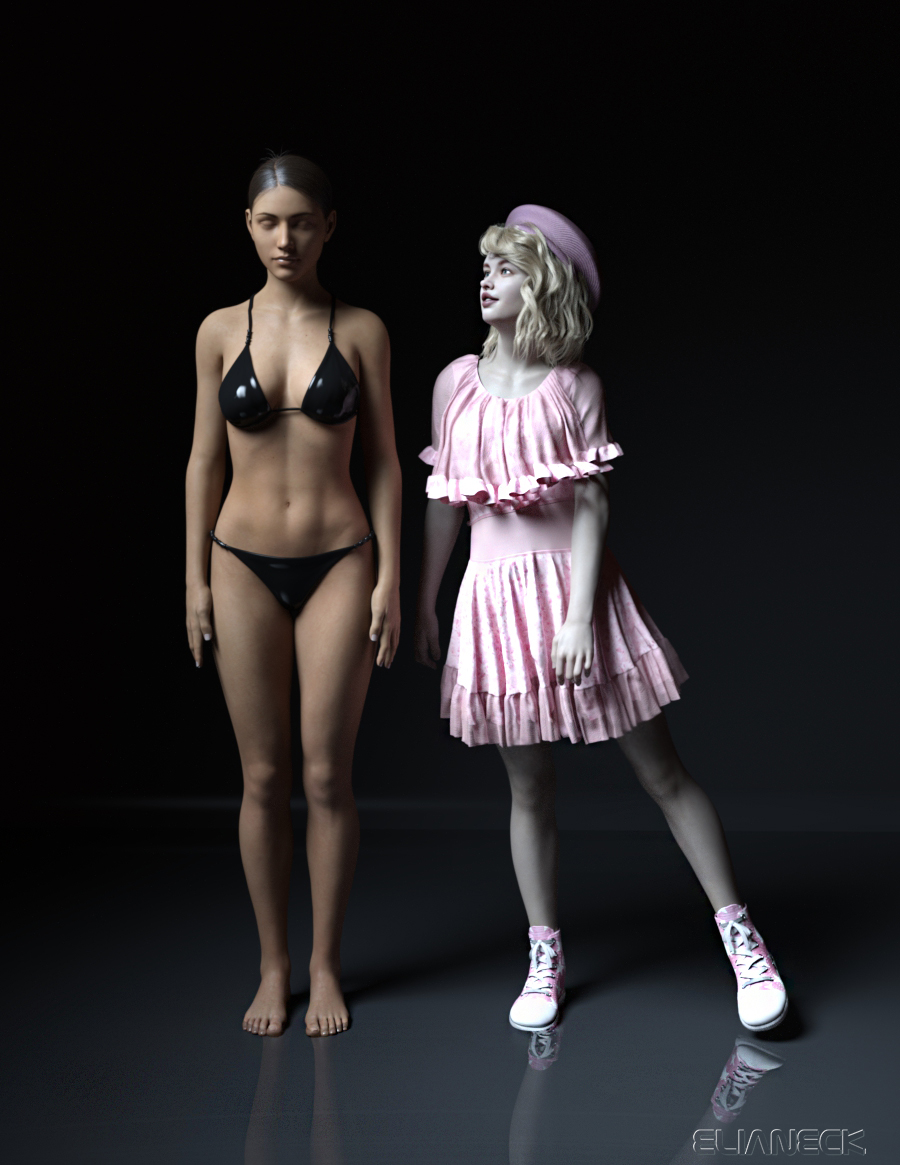 Branca for Genesis 8 Female by: Elianeck, 3D Models by Daz 3D