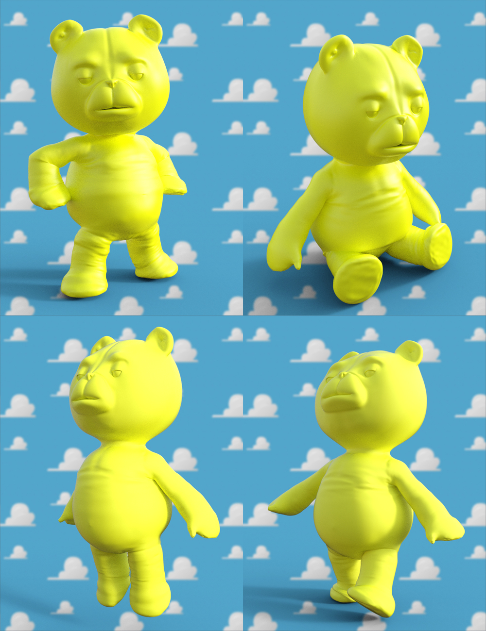 Dear Teddy Poses for Genesis 8 Dear Teddy Poses for Genesis 8 by: Muscleman, 3D Models by Daz 3D