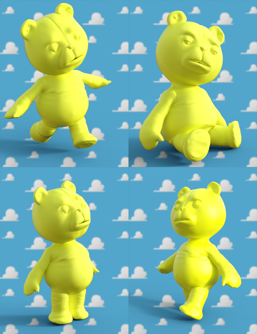 Dear Teddy Poses for Genesis 8 Dear Teddy Poses for Genesis 8 by: Muscleman, 3D Models by Daz 3D