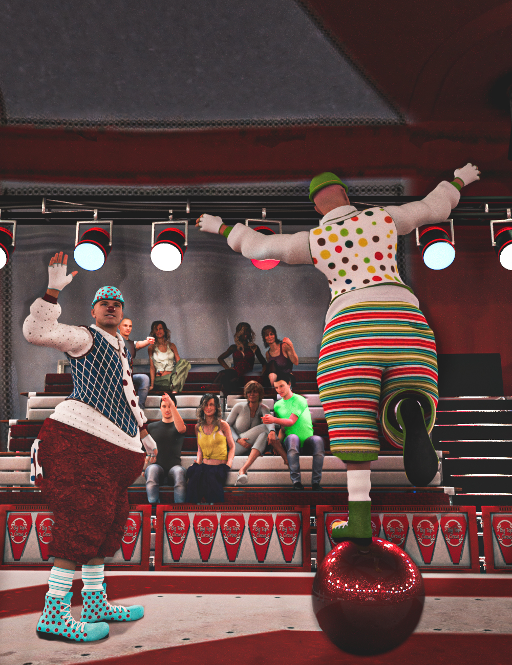 Big Top Circus by: Serum, 3D Models by Daz 3D