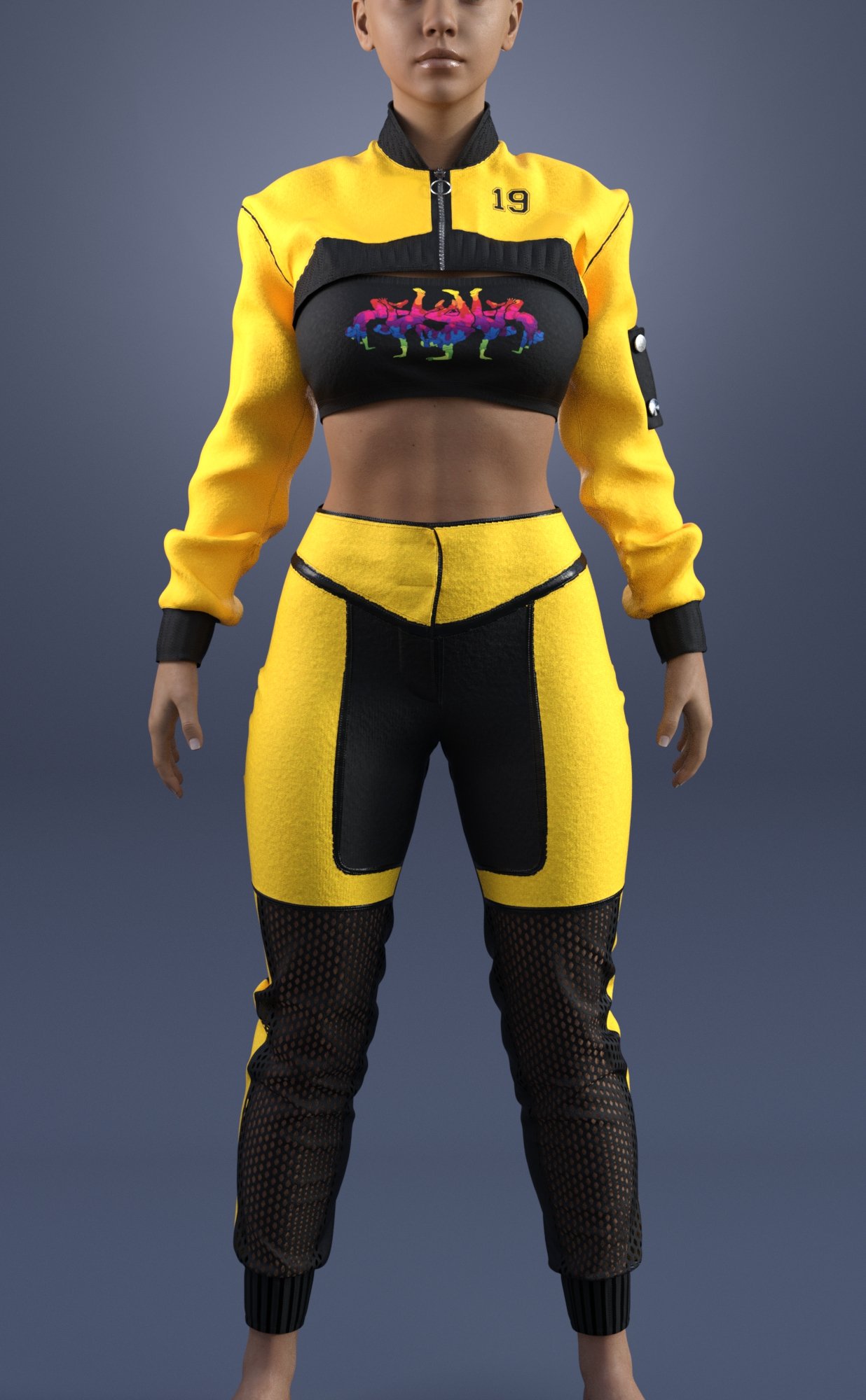 Jump Around Outfit for Genesis 8 Female(s) Jump Around Outfit for Genesis 8 Female(s) by: Moonscape GraphicsSade, 3D Models by Daz 3D