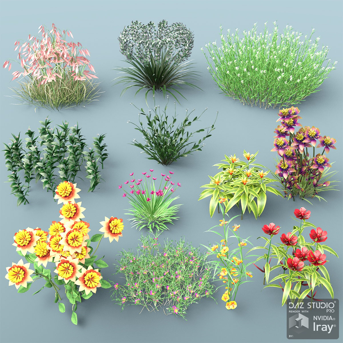 My Beautiful Plants by: Gendragon3DJeffersonAF, 3D Models by Daz 3D
