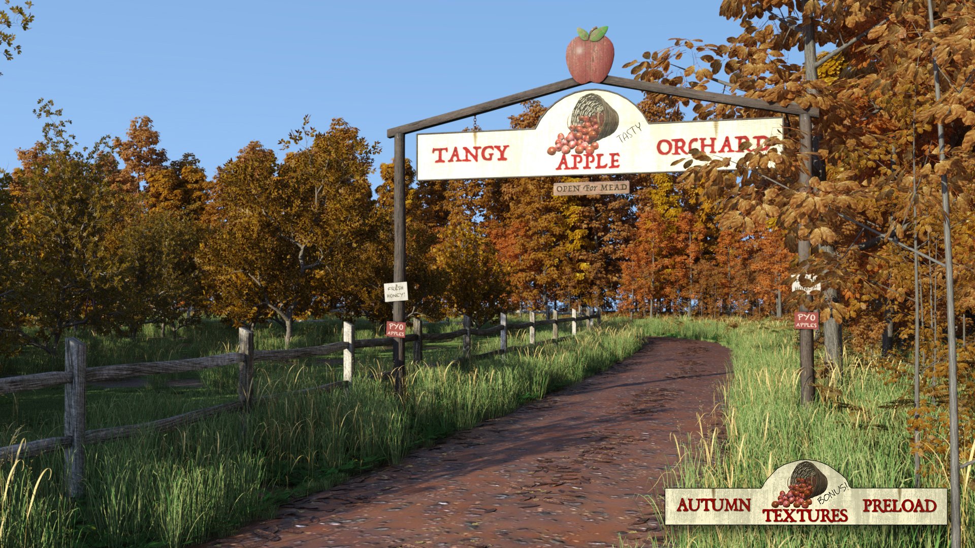 UltraScenery - Tangy Apple Orchard by: TangoAlpha, 3D Models by Daz 3D