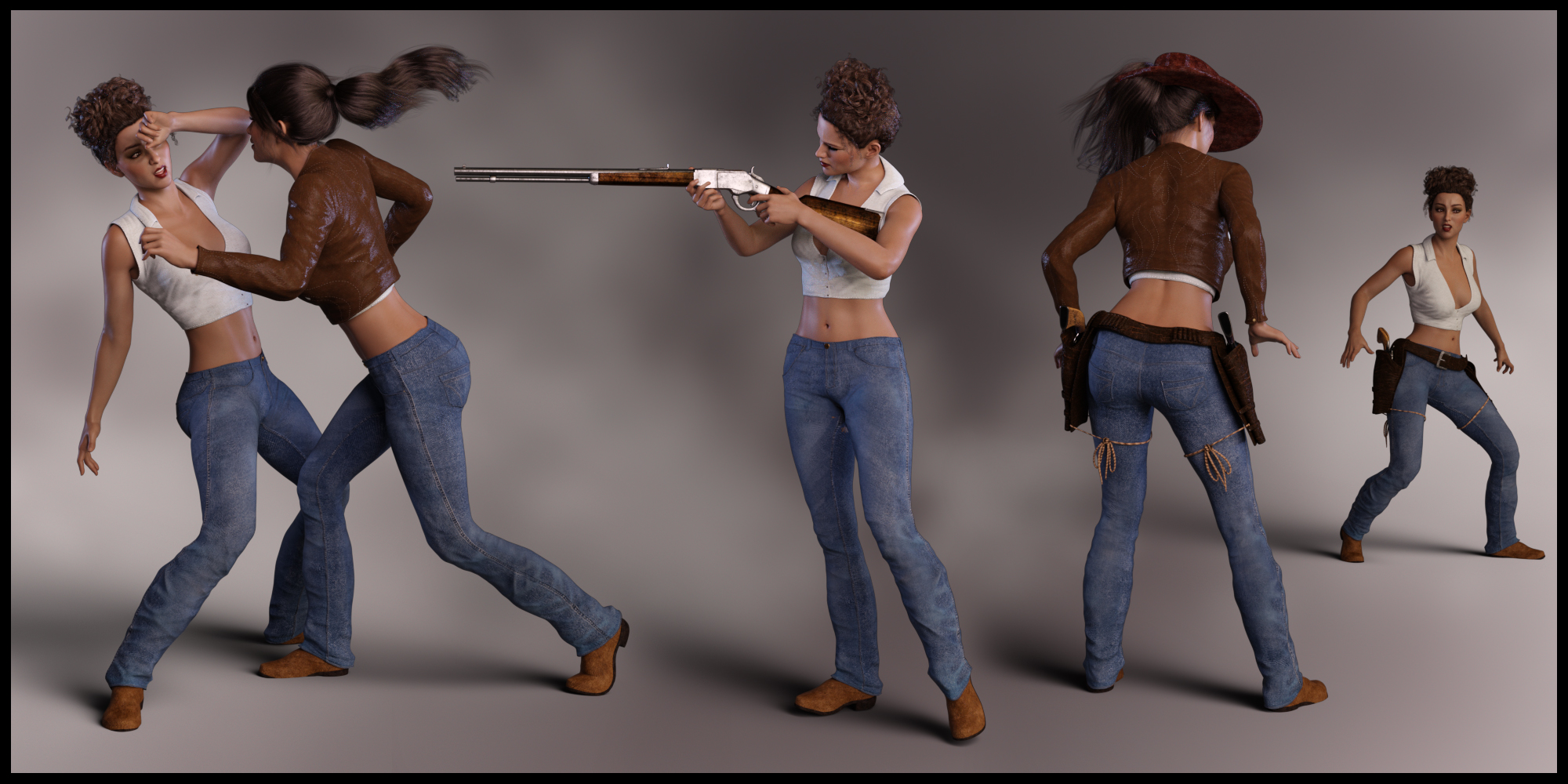 Ruthless for Honni 8 and Genesis 8 Female by: lunchlady, 3D Models by Daz 3D