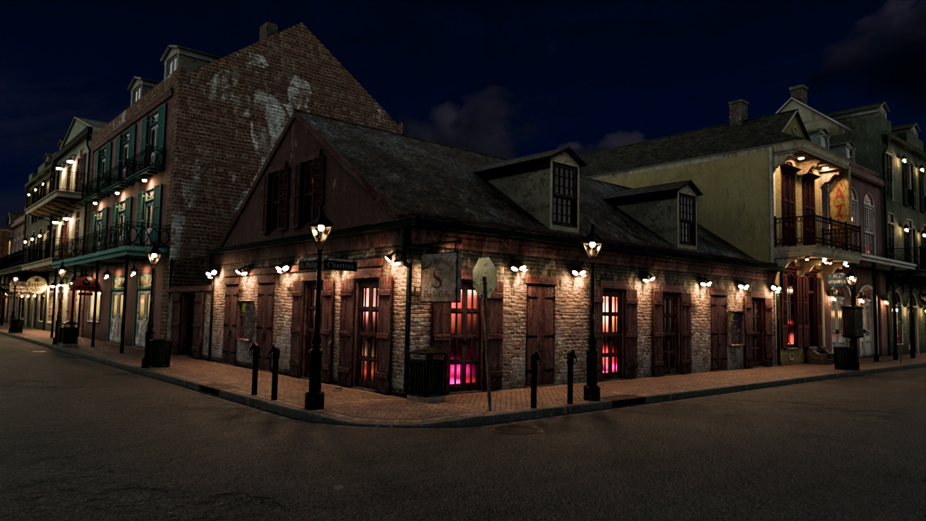 SW French Quarter - Seraphim's Corner SW French Quarter - Seraphim's Corner by: SloshWerks, 3D Models by Daz 3D