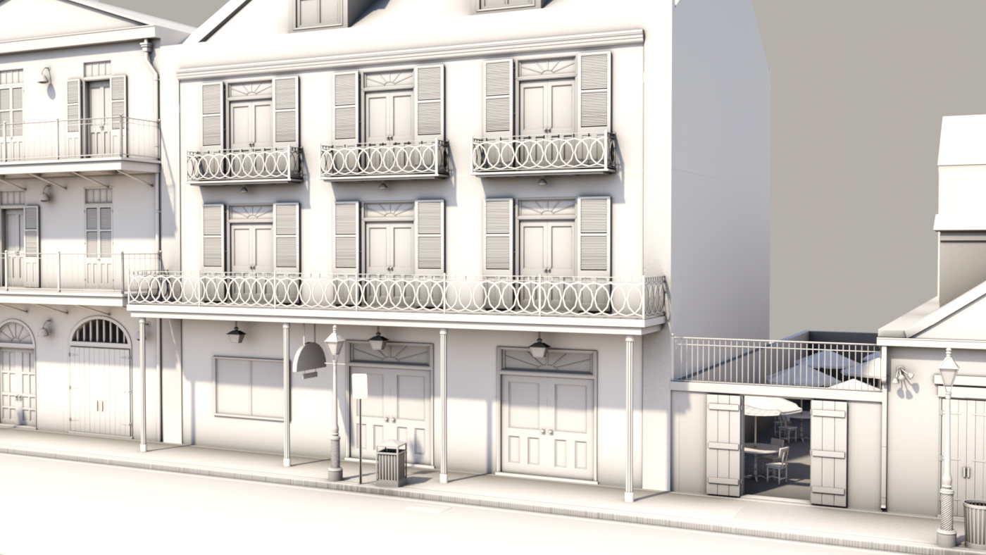 SW French Quarter - Seraphim's Corner by: SloshWerks, 3D Models by Daz 3D